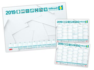 A4, A3 og A2 kalender + A2 bordkalender
